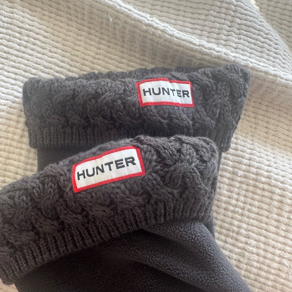Hunter boot liner / socks  size 8